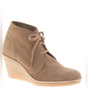 J. Crew MacAlister Wedge Boots - Size 6.5